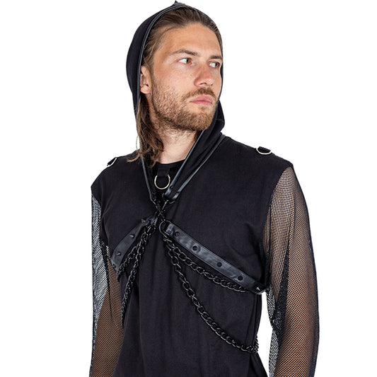 Chemical Black Midnight harness hood