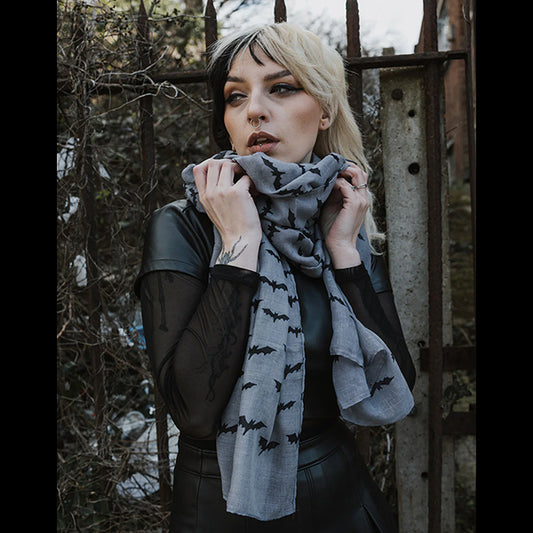 Pamela Mann Bats scarf