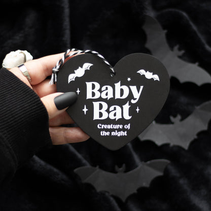 Something Different Baby Bat hanging sign