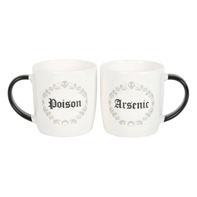 Something Different Poison & Arsenic couples' mug