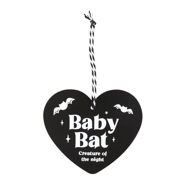 Something Different Baby Bat hanging sign