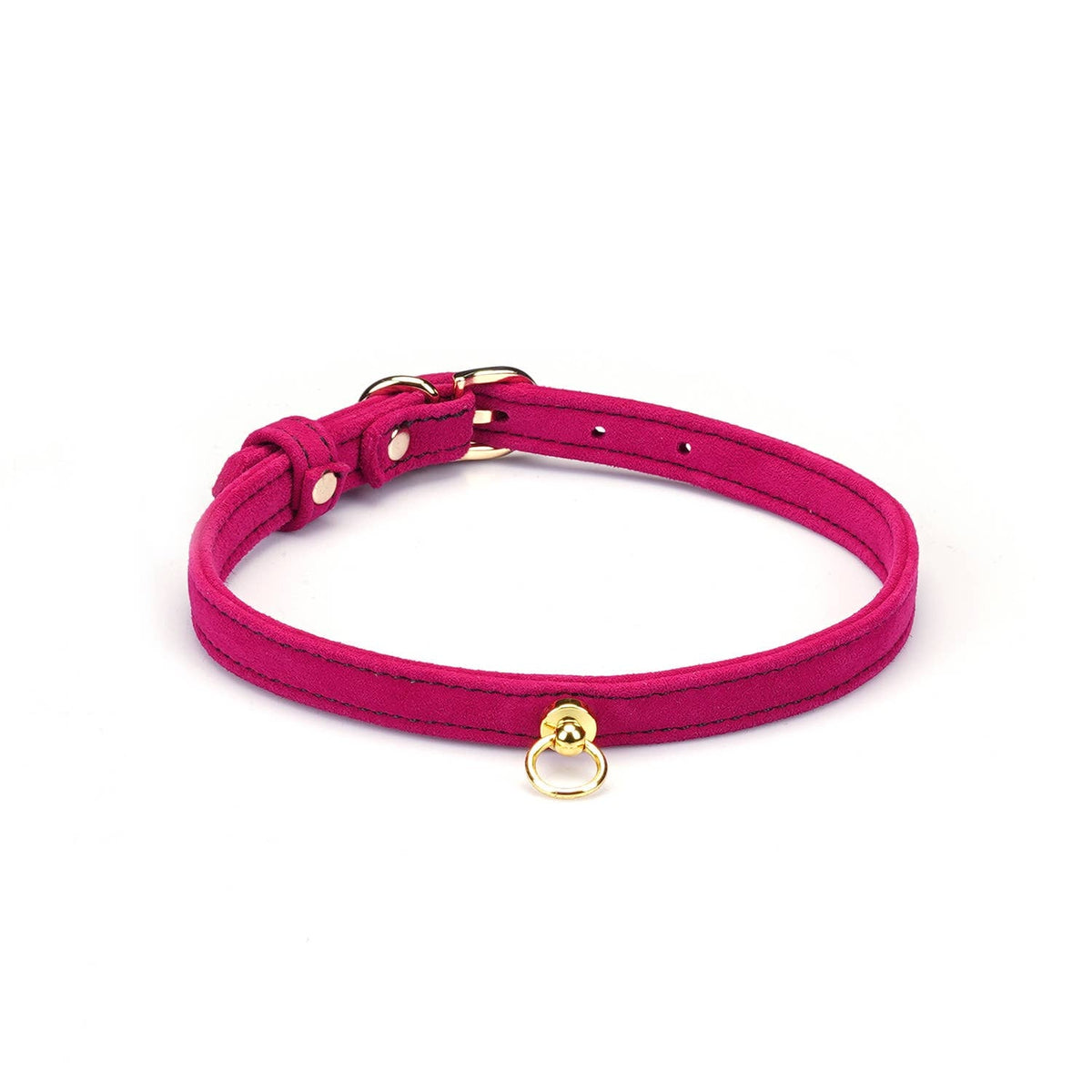 Liebe Seele Premium Suede Choker with O Ring