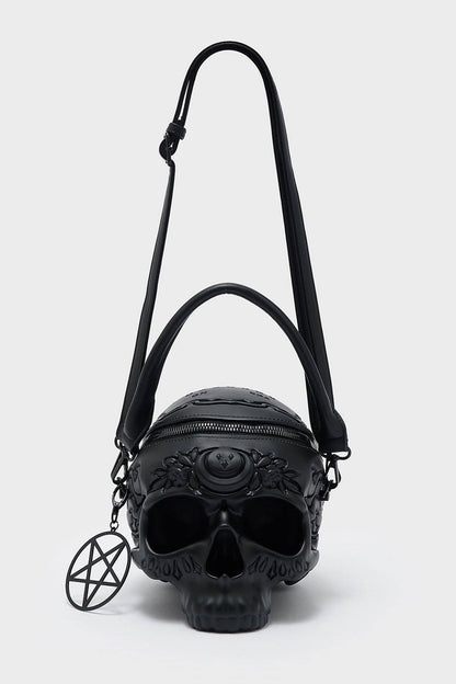 Contact The Dead Skull Handbag