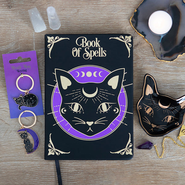 Something Different Mystic Mog A5 notebook