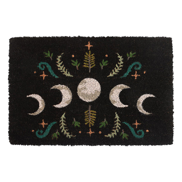 Something Different Dark Forest Moon Phase doormat