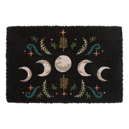 Something Different Dark Forest Moon Phase doormat