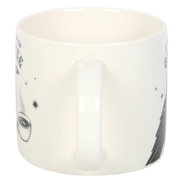 Something Different Fresh Cup Of Cawfee raven mug