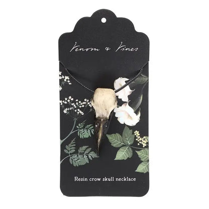 Something Different Crow Skull necklace