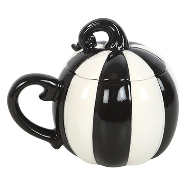 Something Different Halloween Pumpkin mug & spoon set