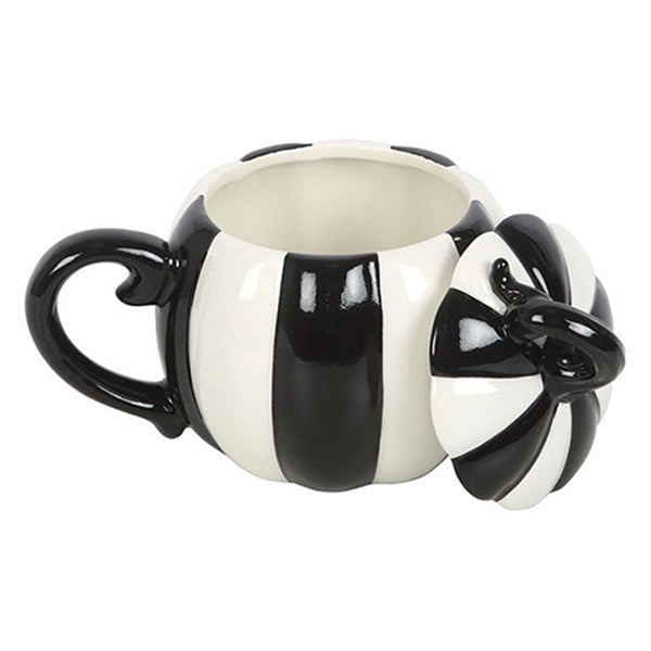 Something Different Halloween Pumpkin mug & spoon set