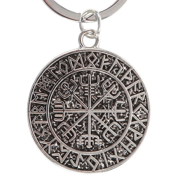 Something Different Pathfinder Vegvisir Viking keyring