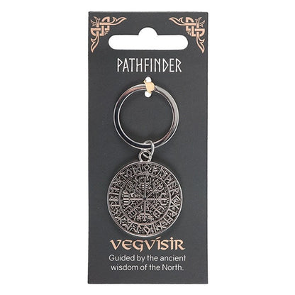 Something Different Pathfinder Vegvisir Viking keyring