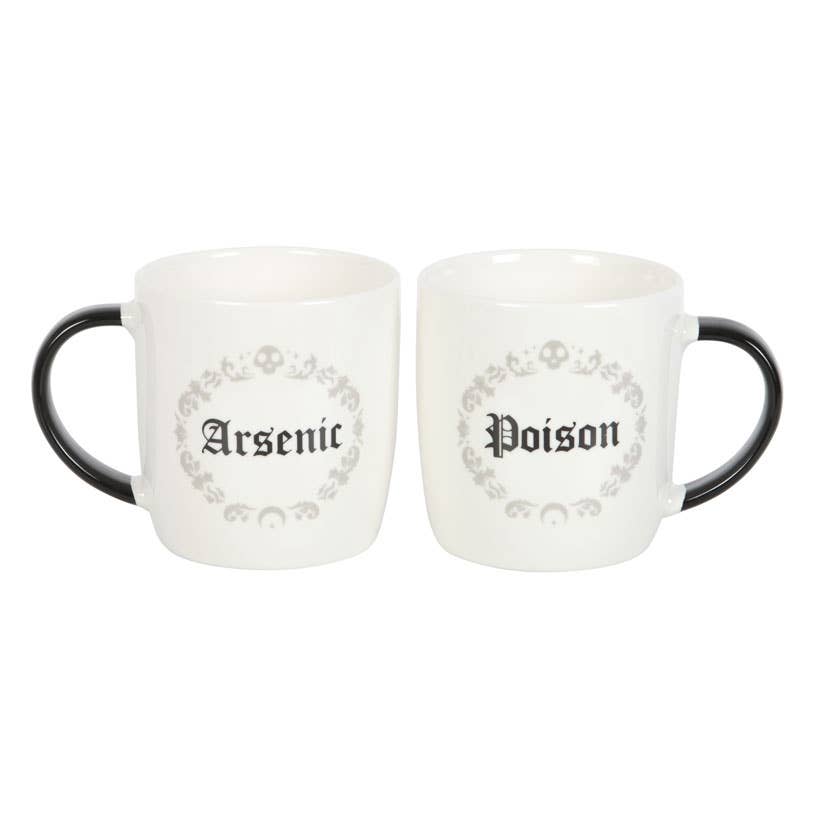 Something Different Poison & Arsenic couples' mug