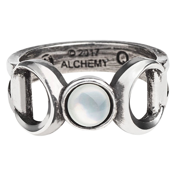Alchemy Triple Goddess ring