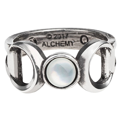 Alchemy Triple Goddess ring