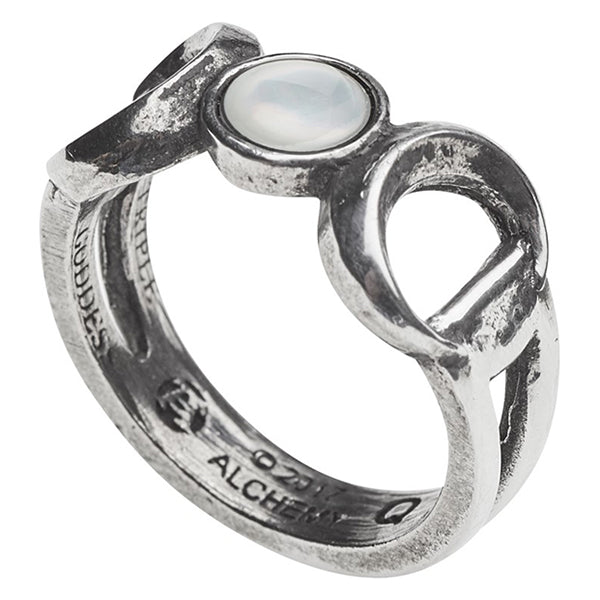 Alchemy Triple Goddess ring