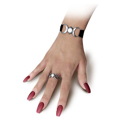 Alchemy Triple Goddess ring