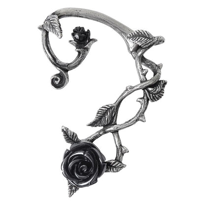 Alchemy Wild Black Rose ear wrap (left ear)
