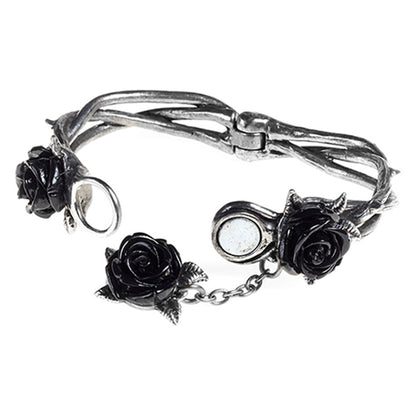 Alchemy Wild Black Rose bangle