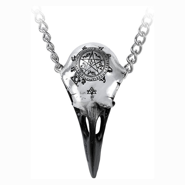 Alchemy Volvan Ravenskull pendant