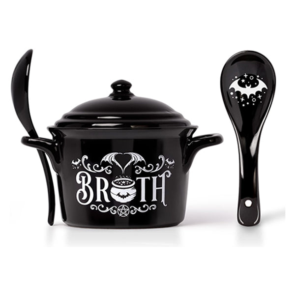 Alchemy Bat Broth bowl & spoon set