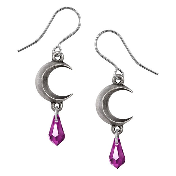 Alchemy Tears of the Moon drop earrings