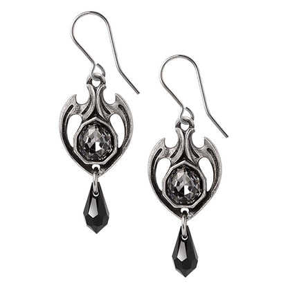 Alchemy Midnight Memorial drop earrings