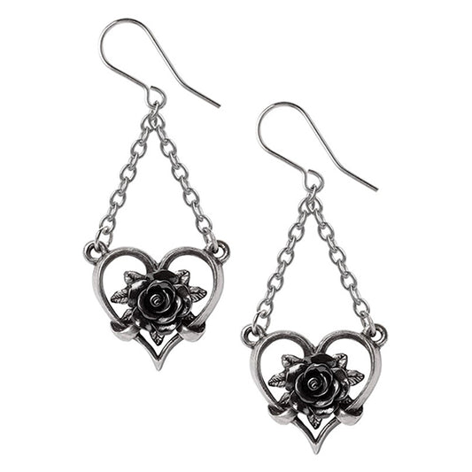 Alchemy Heart of Blackness drop earrings