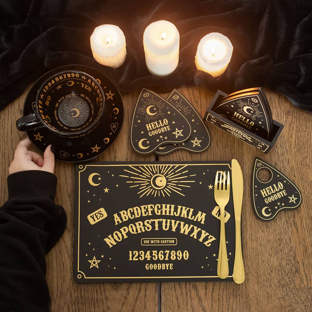 Something Different Ouija Planchette Coaster Set