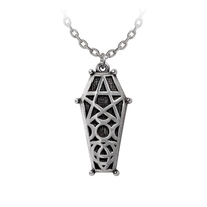 Hex Coffin Pendant