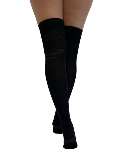 Skull and Sword Over the Knee Socks