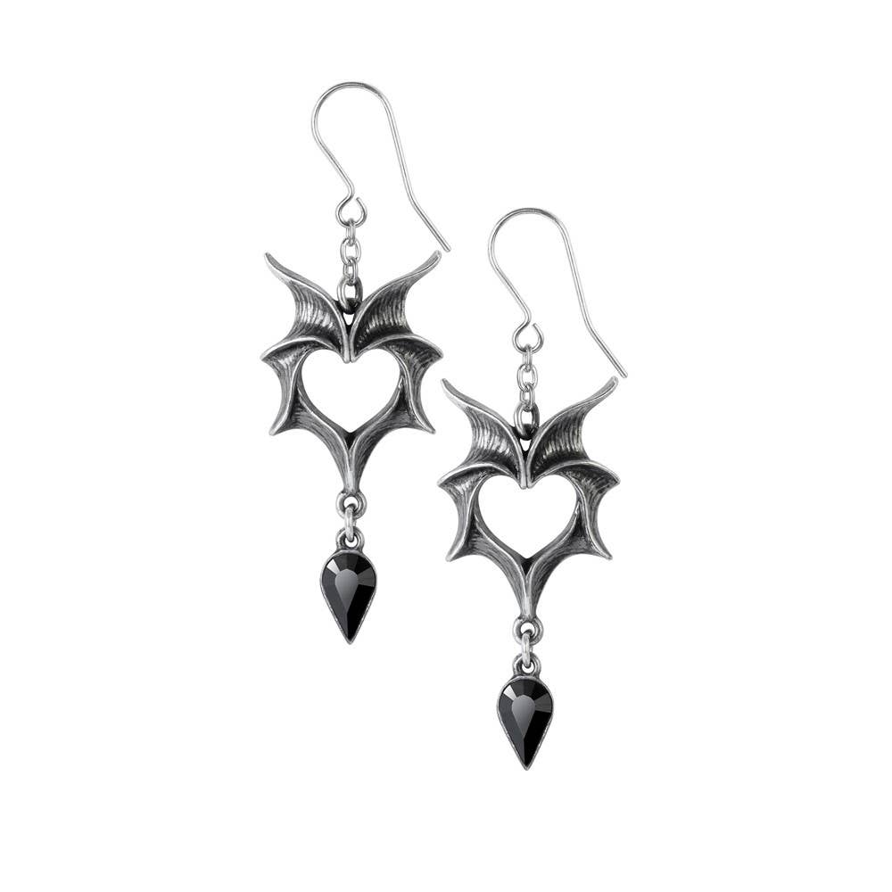 Love Bats Dropper Earring Pair