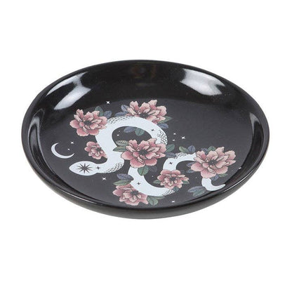 Something Different Floral Snake trinket dish
