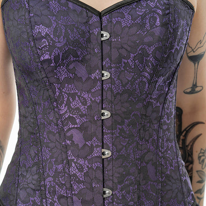 Vixxsin Amethyst lace corset