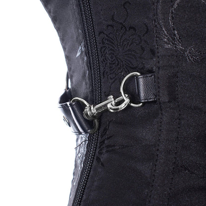 Vixxsin Ebony corset (2-piece)