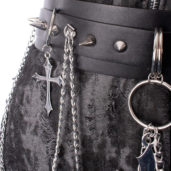 Heartless Crucifix belt