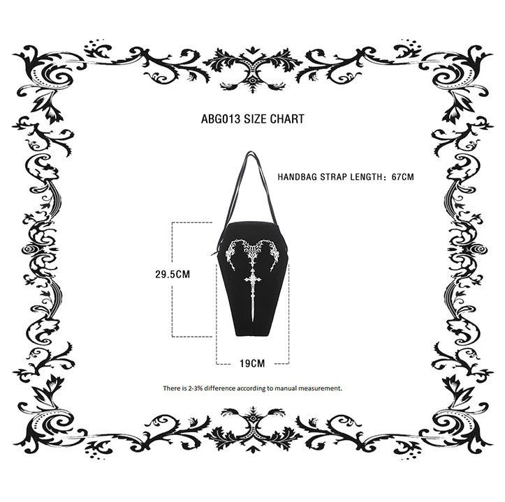 Dark In Love 'Kista' coffin bag
