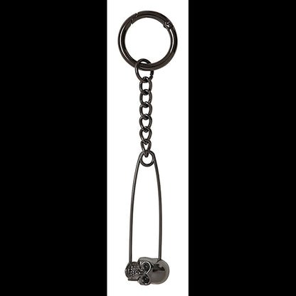 Banned Skull & Spike boot tag charm