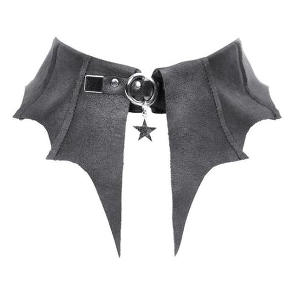 Dark In Love 'Pipistrelle' batwing stardrop choker