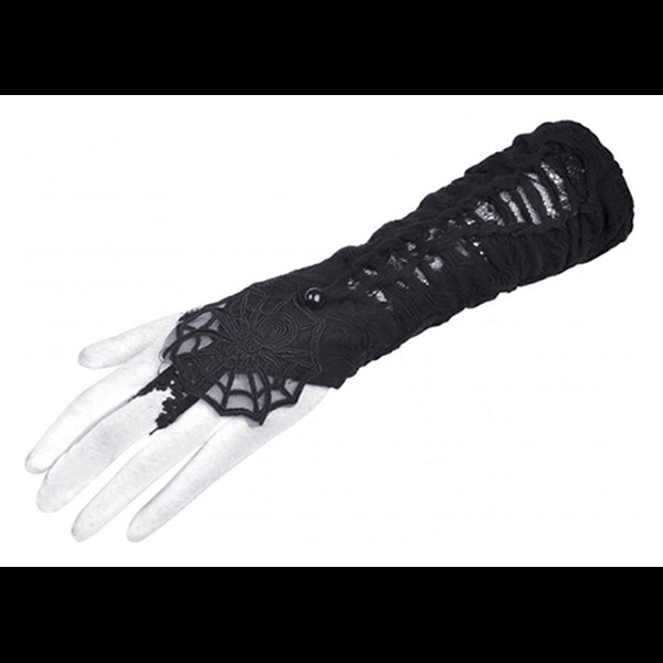 Dark In Love 'Spinnenetz' cobweb gloves