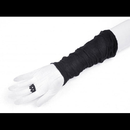 Dark In Love 'Spinnenetz' cobweb gloves