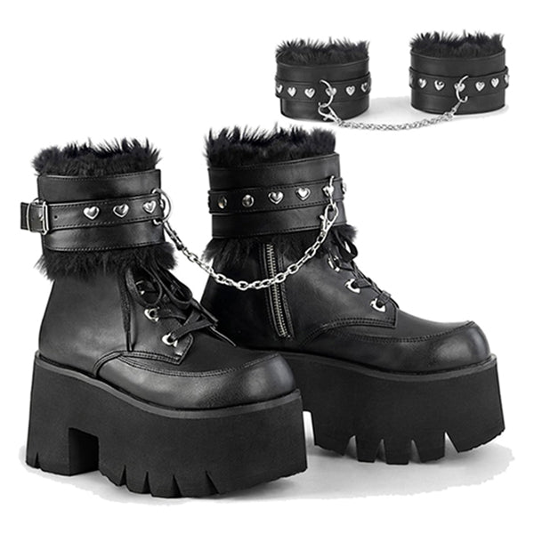 DemoniaCult ASHES-57 platform boots