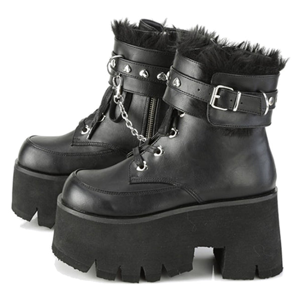 DemoniaCult ASHES-57 platform boots