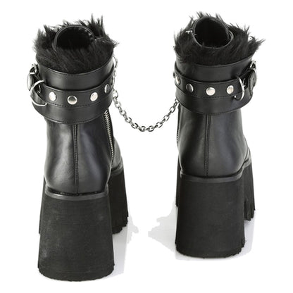 DemoniaCult ASHES-57 platform boots