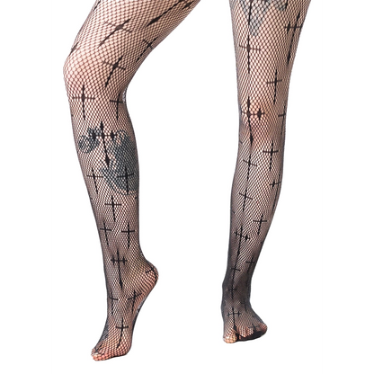 Poizen Industries Coven Cross tights