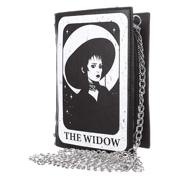 Heartless The Widow tarot notebook bag