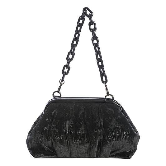 Banned Velvet Chandelier shoulder bag