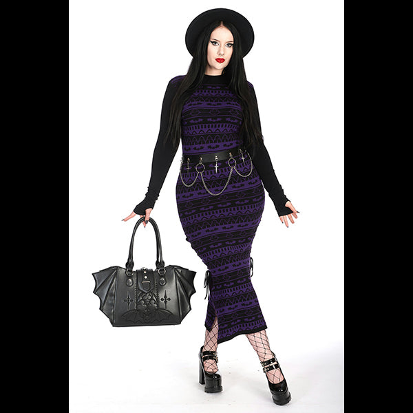 Banned Gothic Bat tote bag