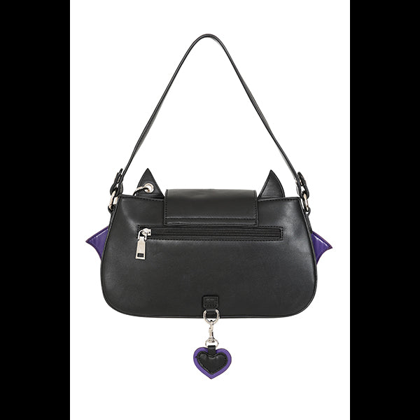 Banned Batwing Charm shoulder bag