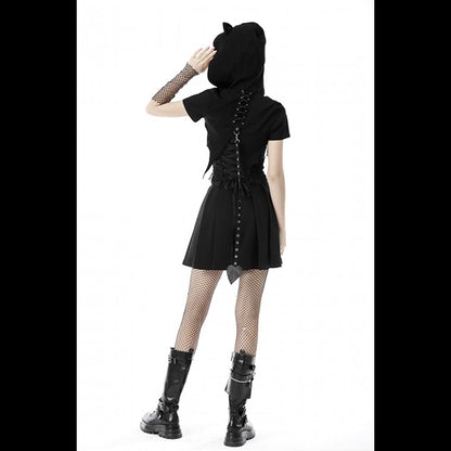 Dark In Love 'Binx' cat-tail cape